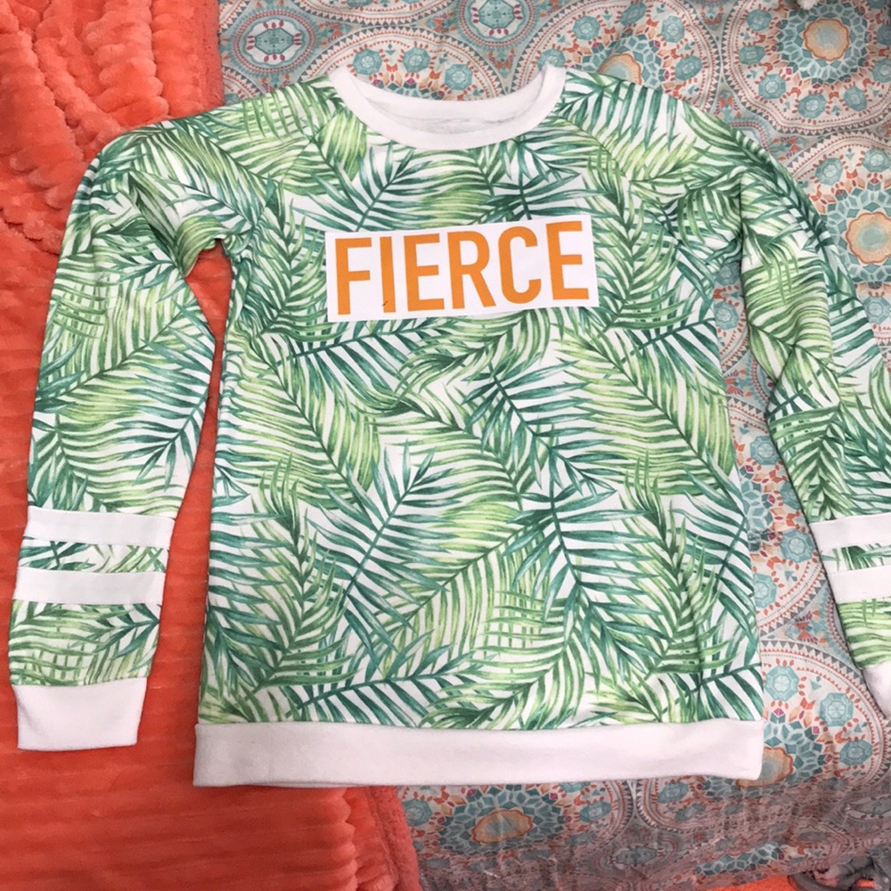 a warm long sleeve shirt
